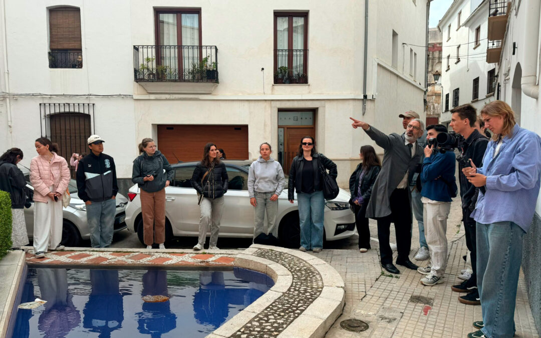 Visita a Oliva del programa Erasmus+ O-CITY Project